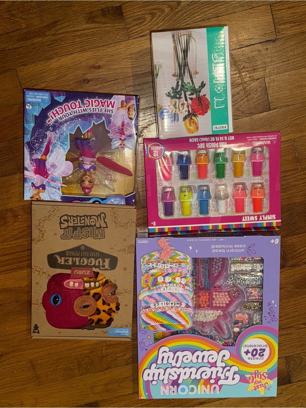 Unicorn Friendship Jewelry Kit - Pink & Multicolor Craft Set
